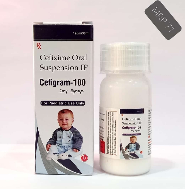 CEFIGRAM-100MG Dry Syrups